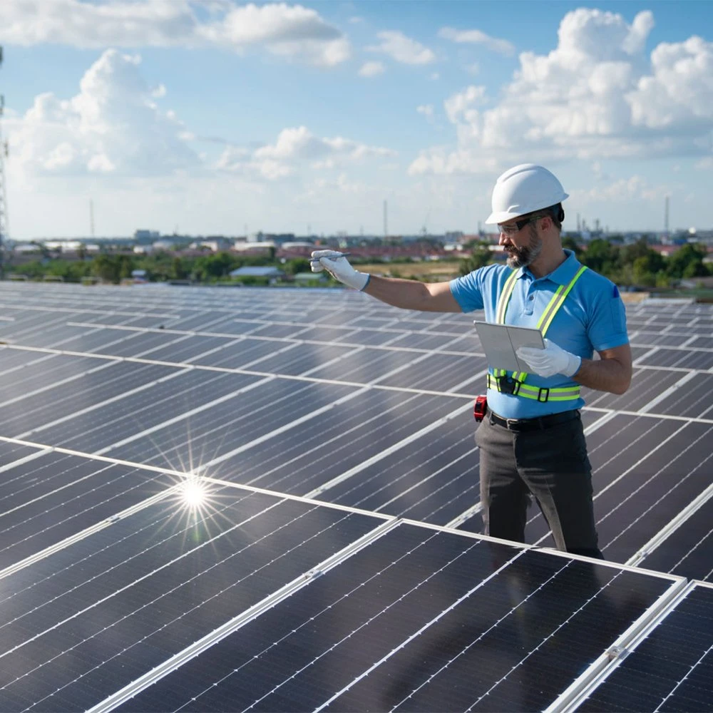 600W Half Cut Solar Panels High Power High Efficiency Solar Commercial Project