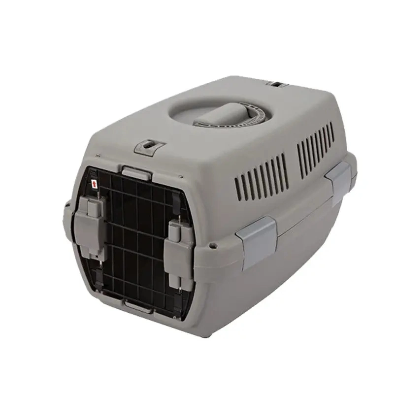 Design Small Plastic Dog Cat Car Carrier Box Crates Air Travel Airline Approved Dog Carrier Cage