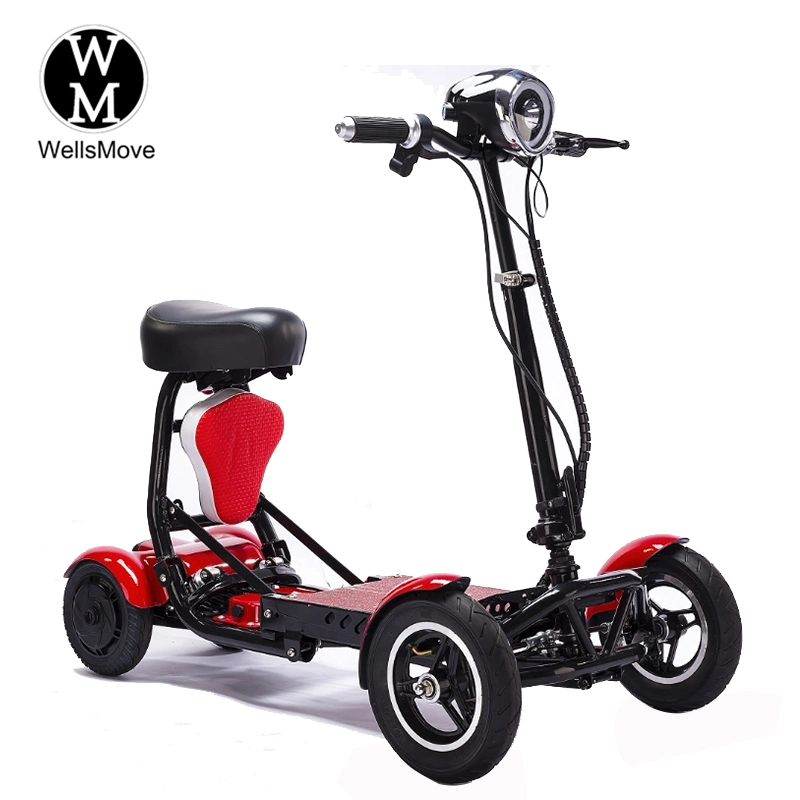 20km/H Fast Speed Four Wheels Portable Folding Electric Mobility Medical Scooter