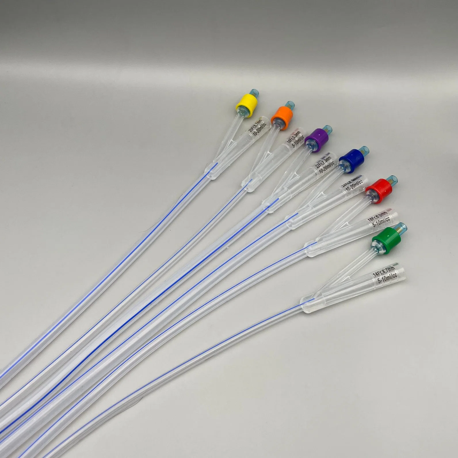 Medical Grade Different Size 3 Way 2 Way Foley Catheter Balloon Sizes