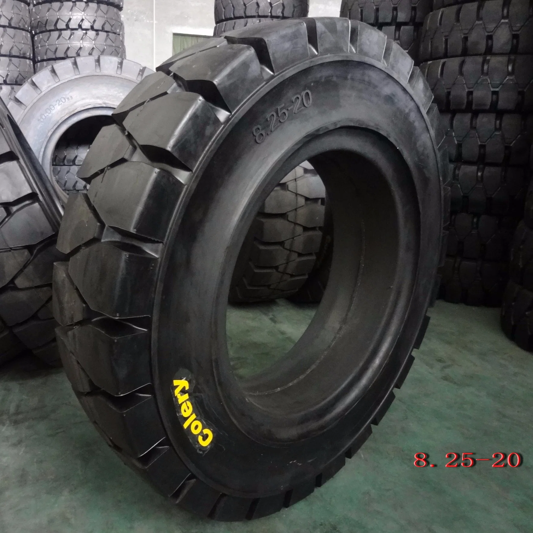 Forklift Solid Tire 4.00-8, 5.00-8, 6.00-9, 700-12