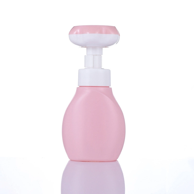 Bomba de espuma frasco dispensador 300ml 350ml as crianças de plástico Flower Kids lado espuma de sabão Spray Loção Vaso da Bomba