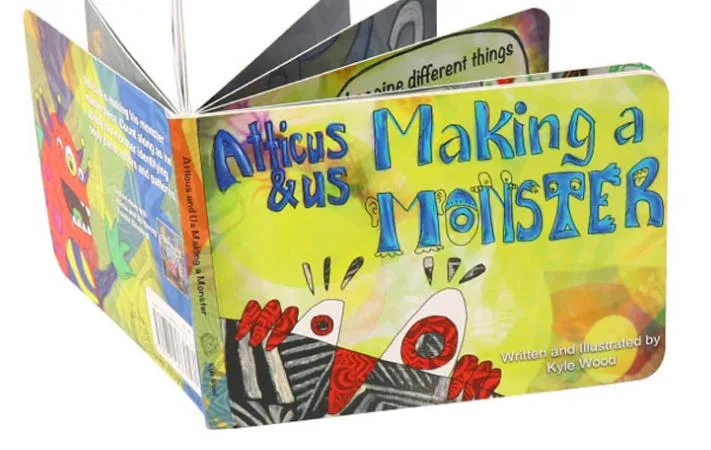 Professional Production Card Book Printing Children's Literacy Book Cardboard Binding