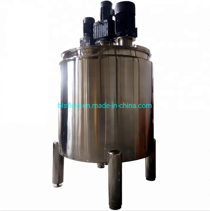 Jacketed Heating Stainless Steel Liquid Mixer Vessel