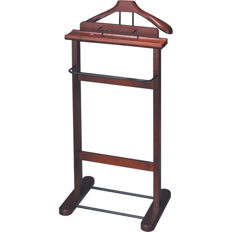 Popular Solid Wood Hotel Valet Stand