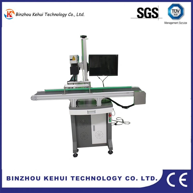 China Low Price Desktop Portable Optical Fiber Laser Marking Printing Machine