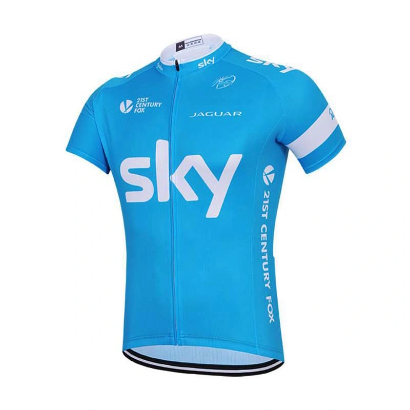 High quality/High cost performance  Wholesale/Supplier Breathable Quick Dry Lycra Fabric Sports Cycling Shirt