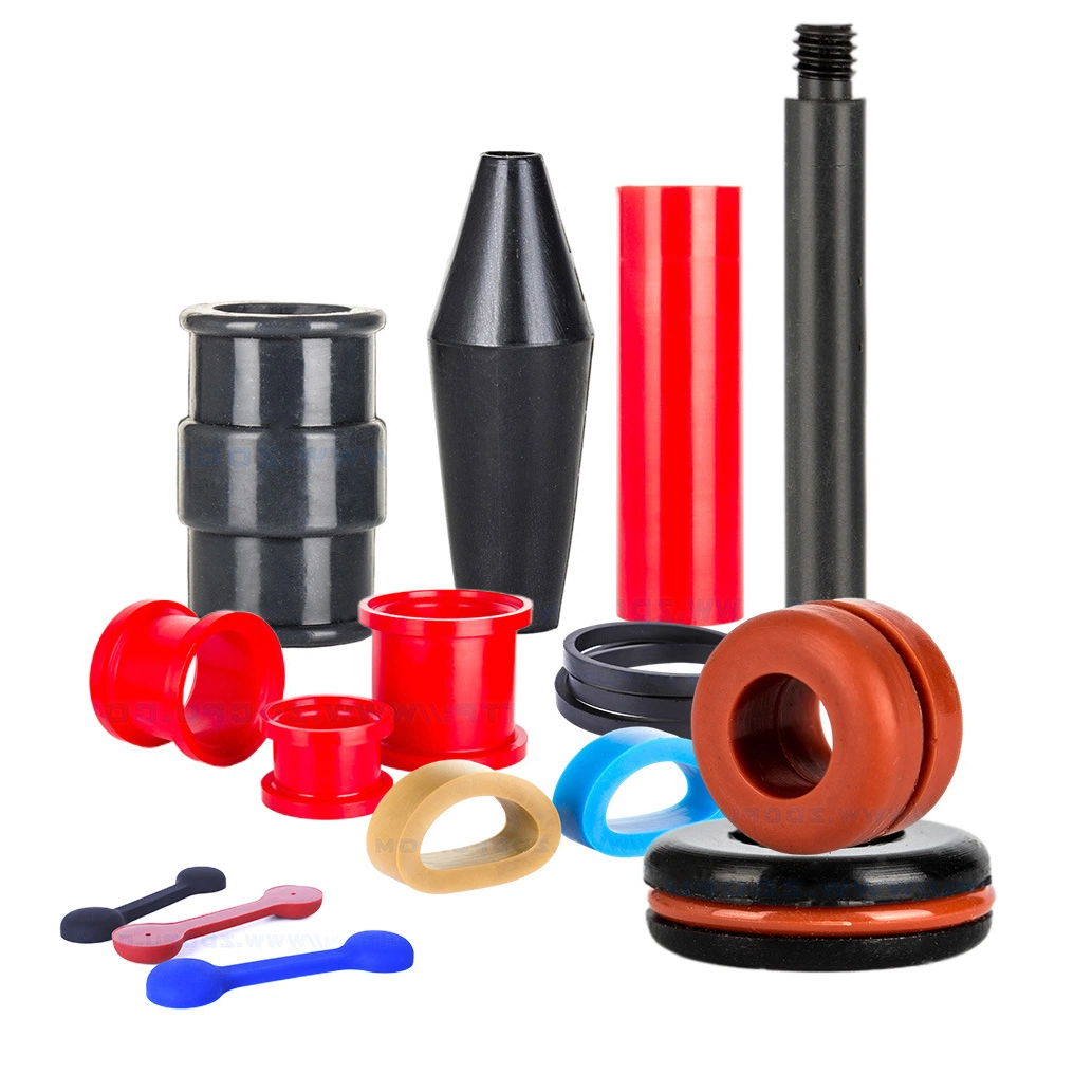 Mass Production Custom Small Black Vulcanized Rubber Silicone EPDM Rubber Parts or Products