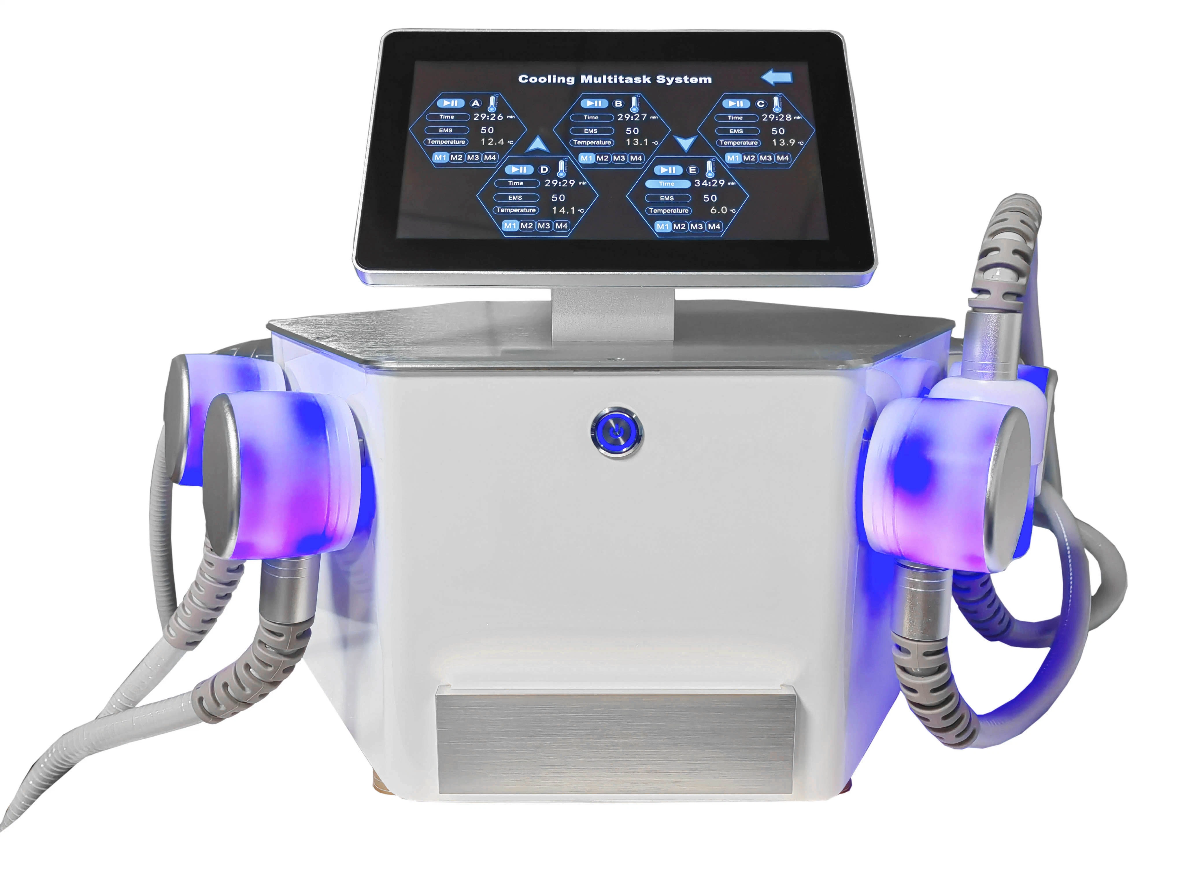 Le plus récent et de refroidissement thermique thérapie Cryoskin EMS Body Sculpting Fat Burning Cryo Thérapie d'onde Tshock EMS Cryoskin Machine minceur