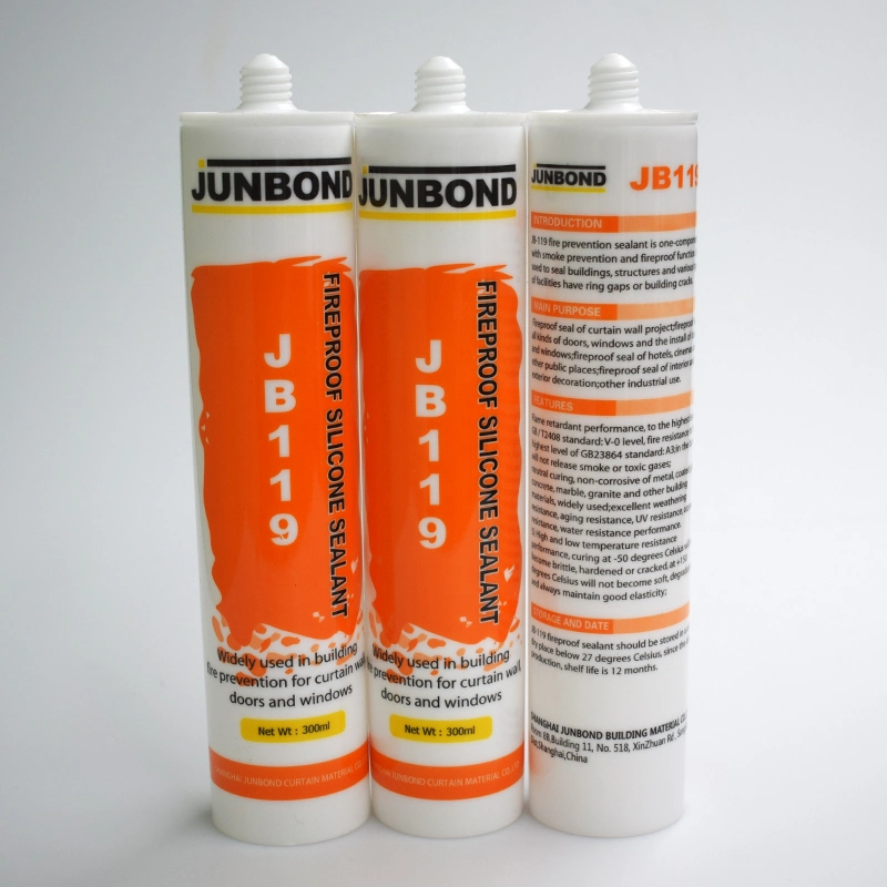 Professional Neutral Dry Quickly Fireproof Silicone Sealant