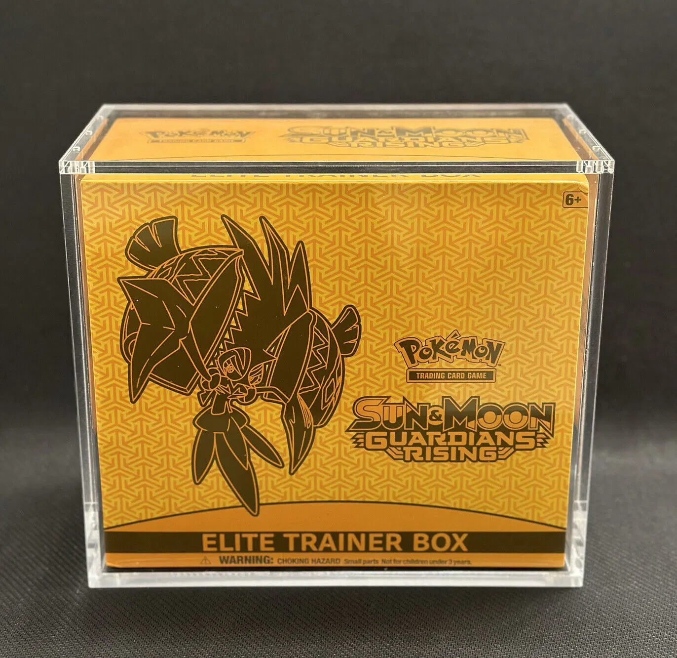 Fabrik-Versorgung klare	Acryl-Box für Pokemon Karten