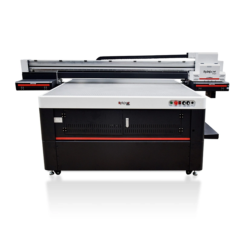 Industrial Format 1216 3.9X5.2 Feet 1200dpi Ricoh Gen5 Acrylic Wood Glass Metal Ceramic MDF PVC Board Ricoh UV Flatbed Printer