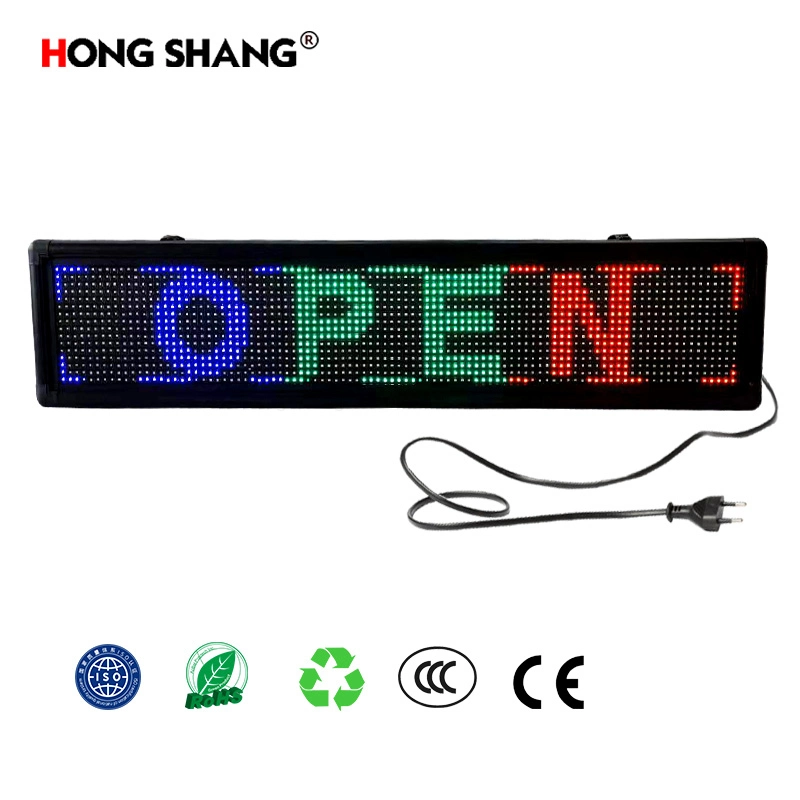 P10 Monochrome LED Display Board Outdoor Waterproof Advertising Text