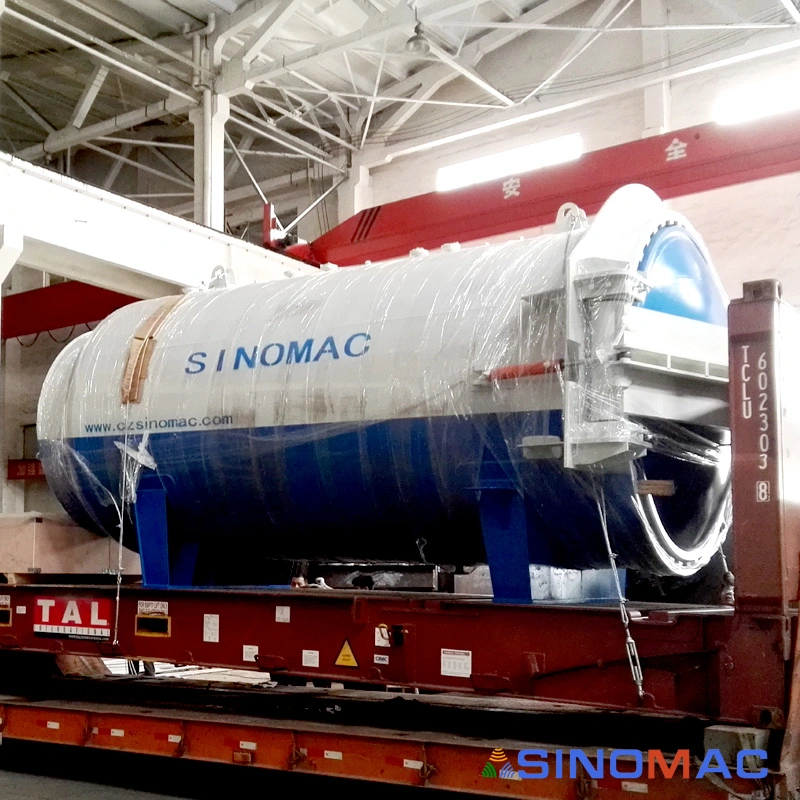 2000X45000mm ASME Approved Safety Laminated Glass Pressure Vessel (SN-BGF2045)