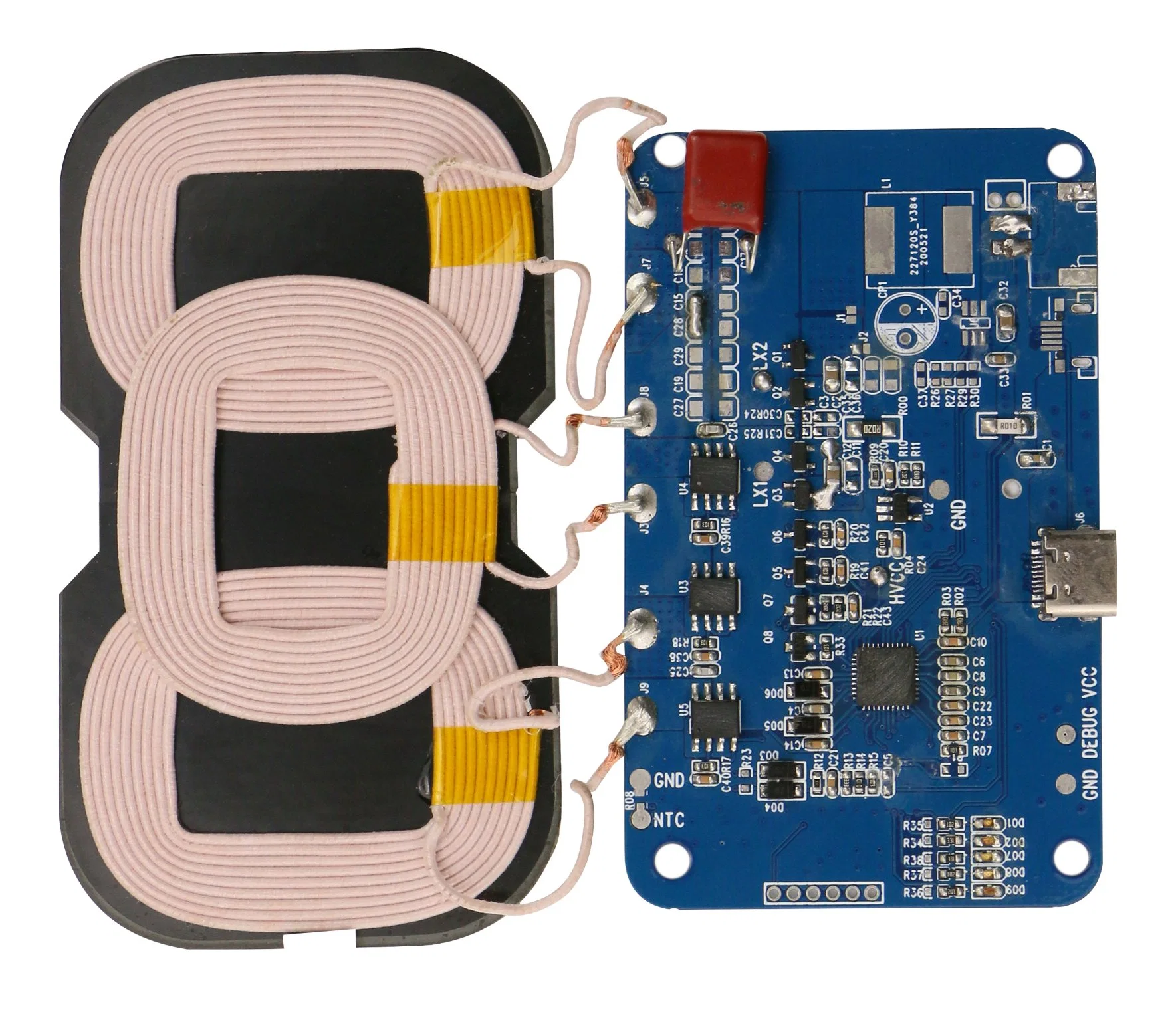 15W QI wireless charger transmitter module PCB assembly quick charger