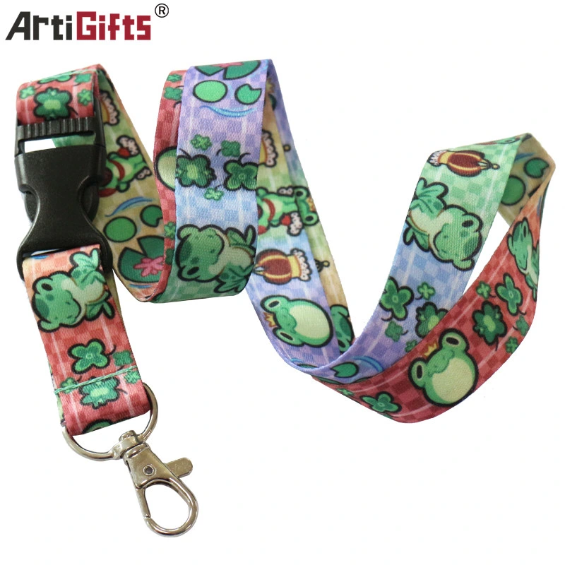 Direct Sale Custom Heat Transfer Printed Nurse Lanyard