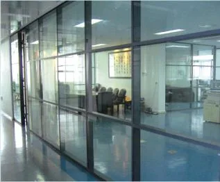 Factory Wholesale/Supplier Aluminium Glass Partition Wall Building Material