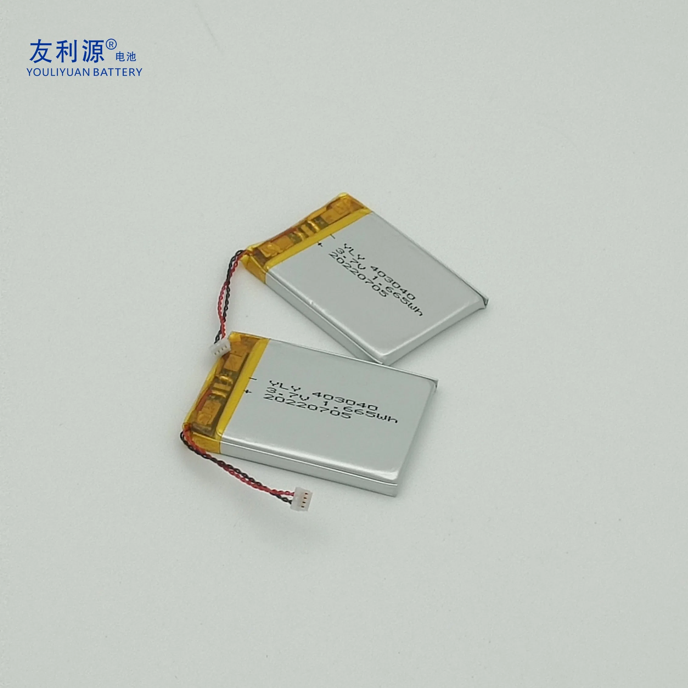 Factory OEM ODM Rechargeable Lipo Battery 403040 3.7V 450mAh Mini Lithium Polymer Battery for Car Remote Key/Bluetooth Earphone