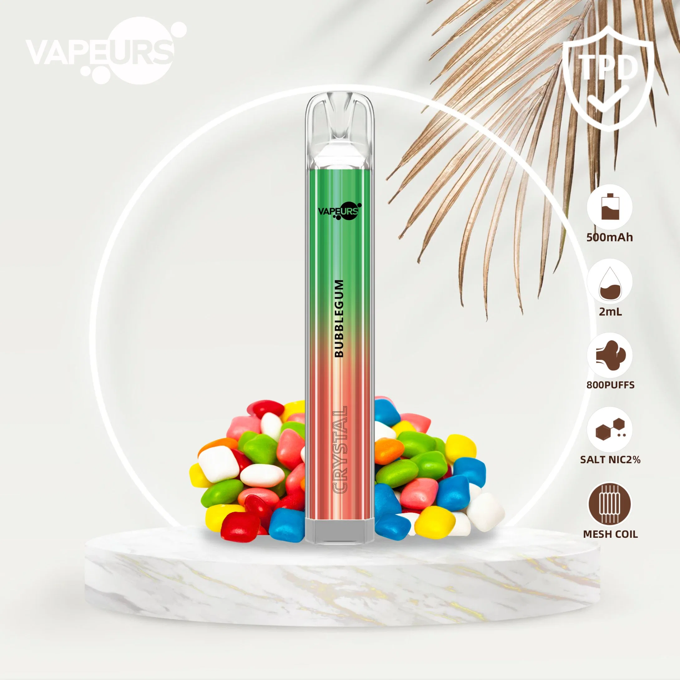 36 популярные вкусовые добавки TPD VAPeurs Crystal Vape Mesh Coil Вапес 800 Puff Plus Crystal E Cigarette Alibaba Дистрибьюторы Puff