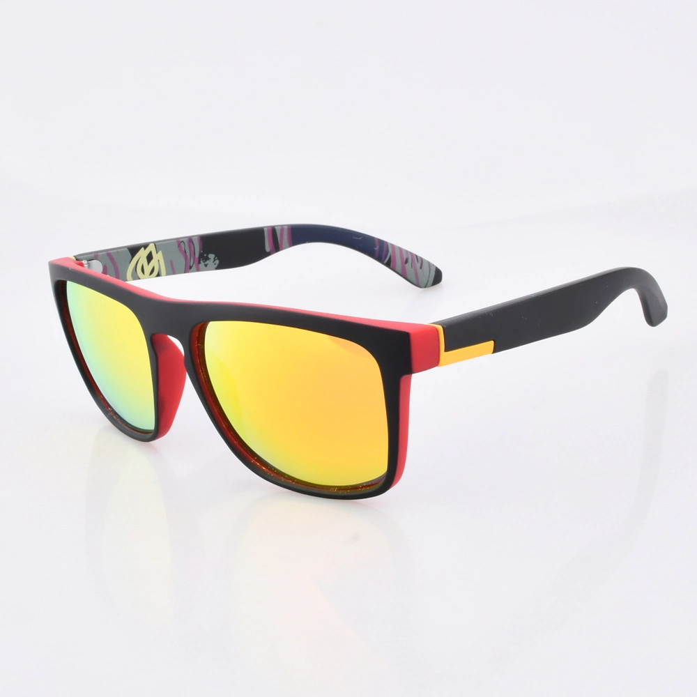 Promoção Roupa personalizada de alta qualidade óculos de sol coloridos Polarized Sports Óculos de sol