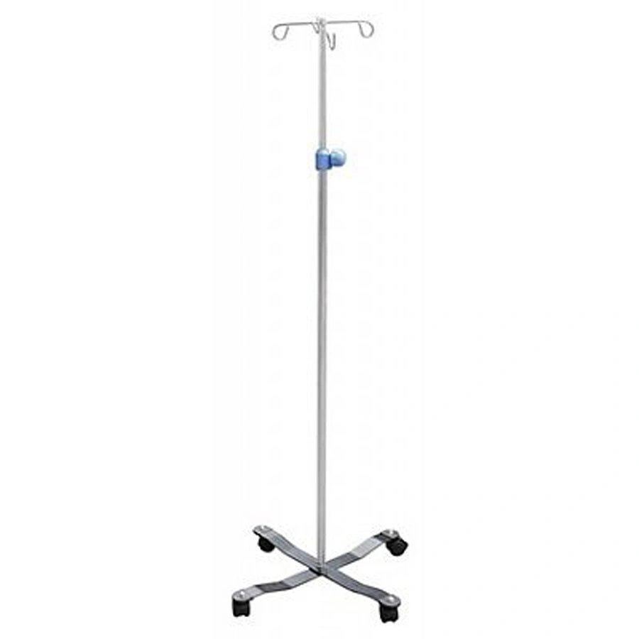 IV Pole Hospital Drip Stand Hospital Foldable Height Adjustable Drip Stand Infusion Stand