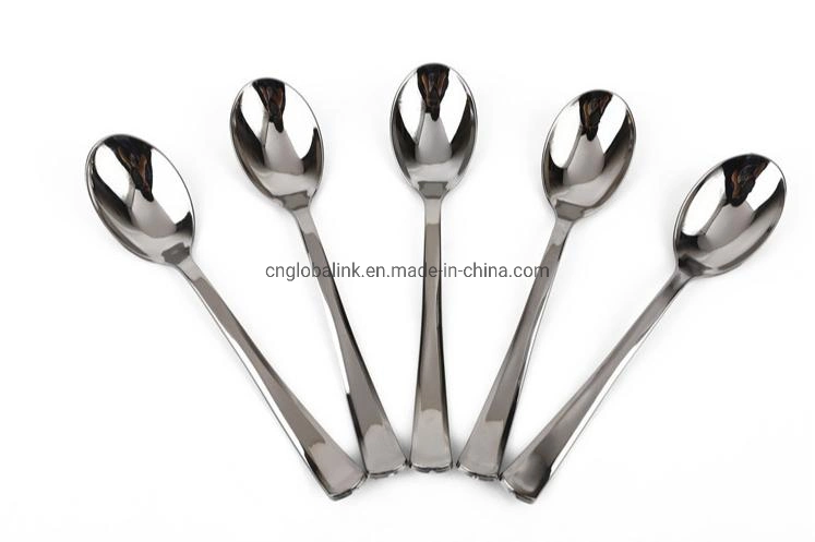 De plástico mayorista de plata cubiertos desechables PS cuchillos cucharas de horquillas