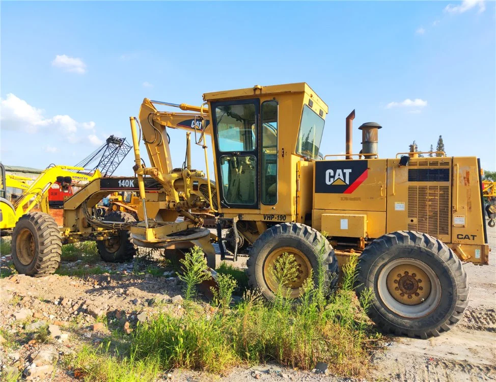 maquinaria de construcción de segunda mano Cat 140K utiliza Motoniveladoras Caterpillar 140K