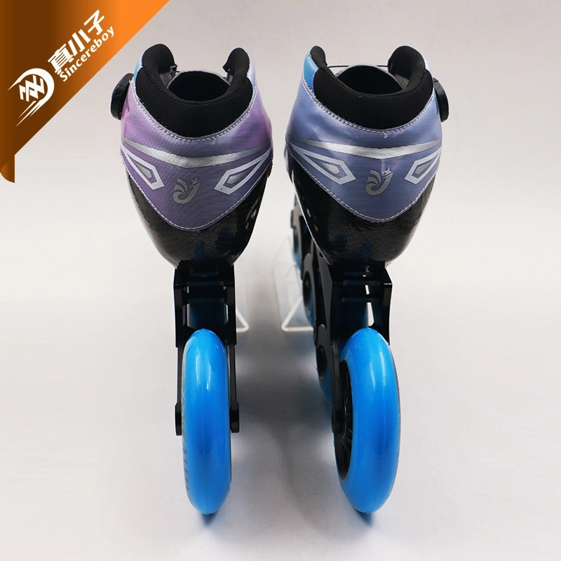 Individuelle Ice Retractable Inline &amp; Roller Skate Schuhe für Kinder Jungen Mädchen Erwachsene Männer 4 Rad Geschwindigkeit Stelzen Kick Sneaker Typen