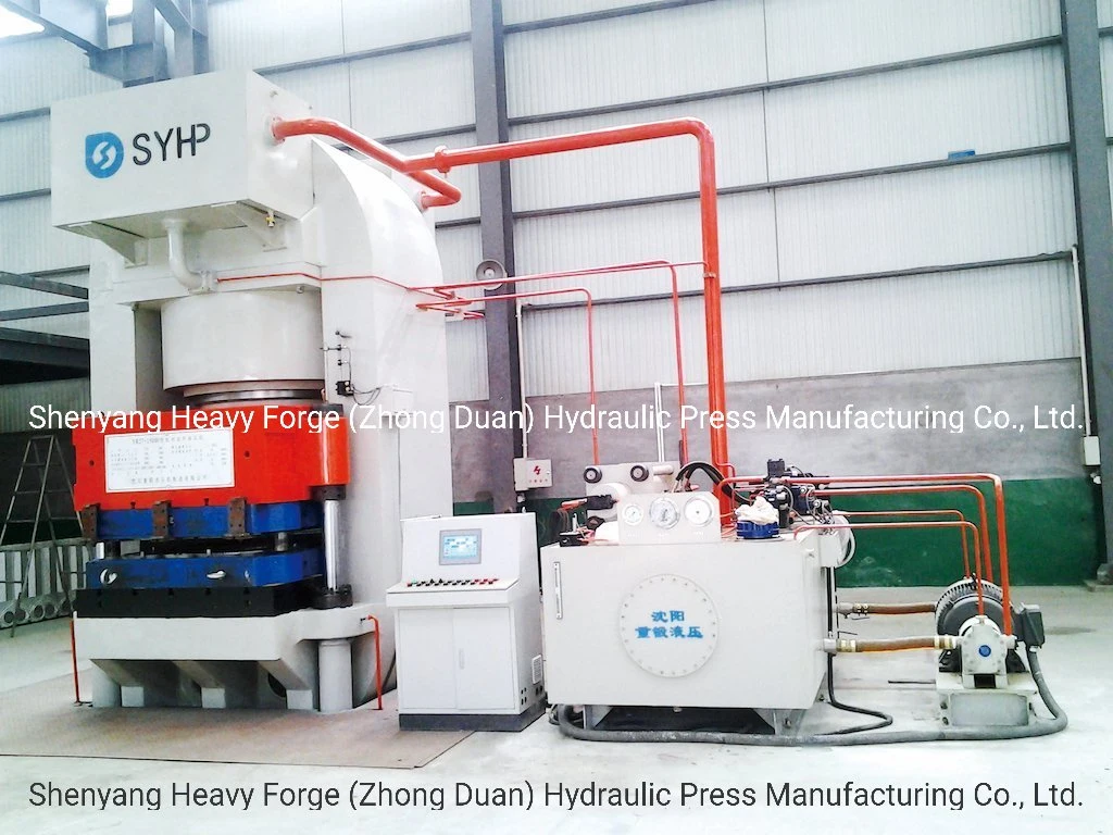 Hydraulic Press for Metal Plates for Heat Exchanger