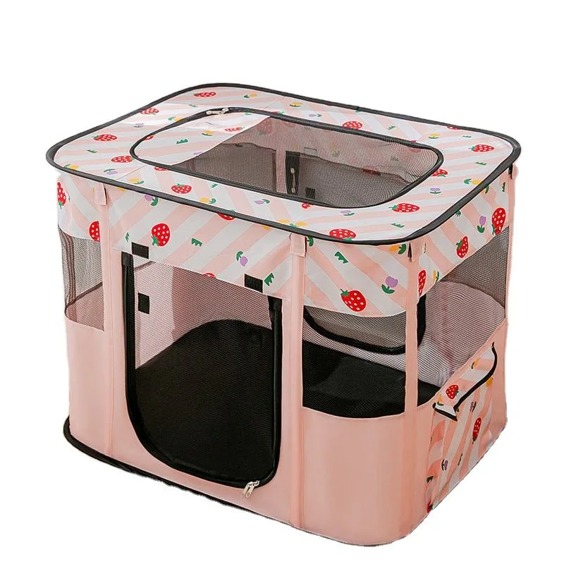 Tenda forma papelão ondulado Cat Scratcher Box cão cama interior Parque de estimação