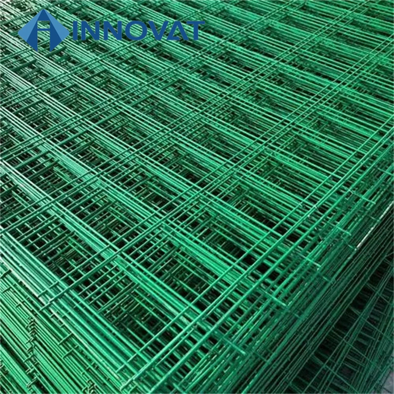 PVC Coated Welded Wire Mesh Panel/Galvanized Panel/Stainless Steel Iron Rebar Welded PVC and Galvanized Wire Mesh Fence Panels