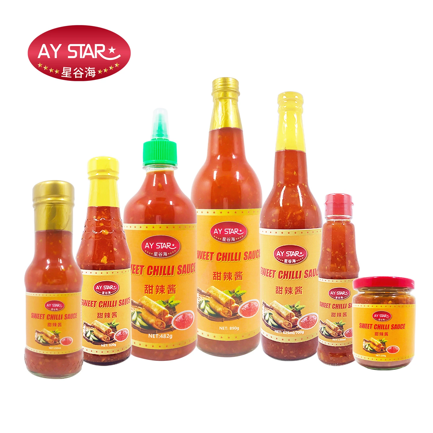 Oriental HACCP Kosher Halal Spicy Sauce Sweet Chilli Sauce Thai Sauce