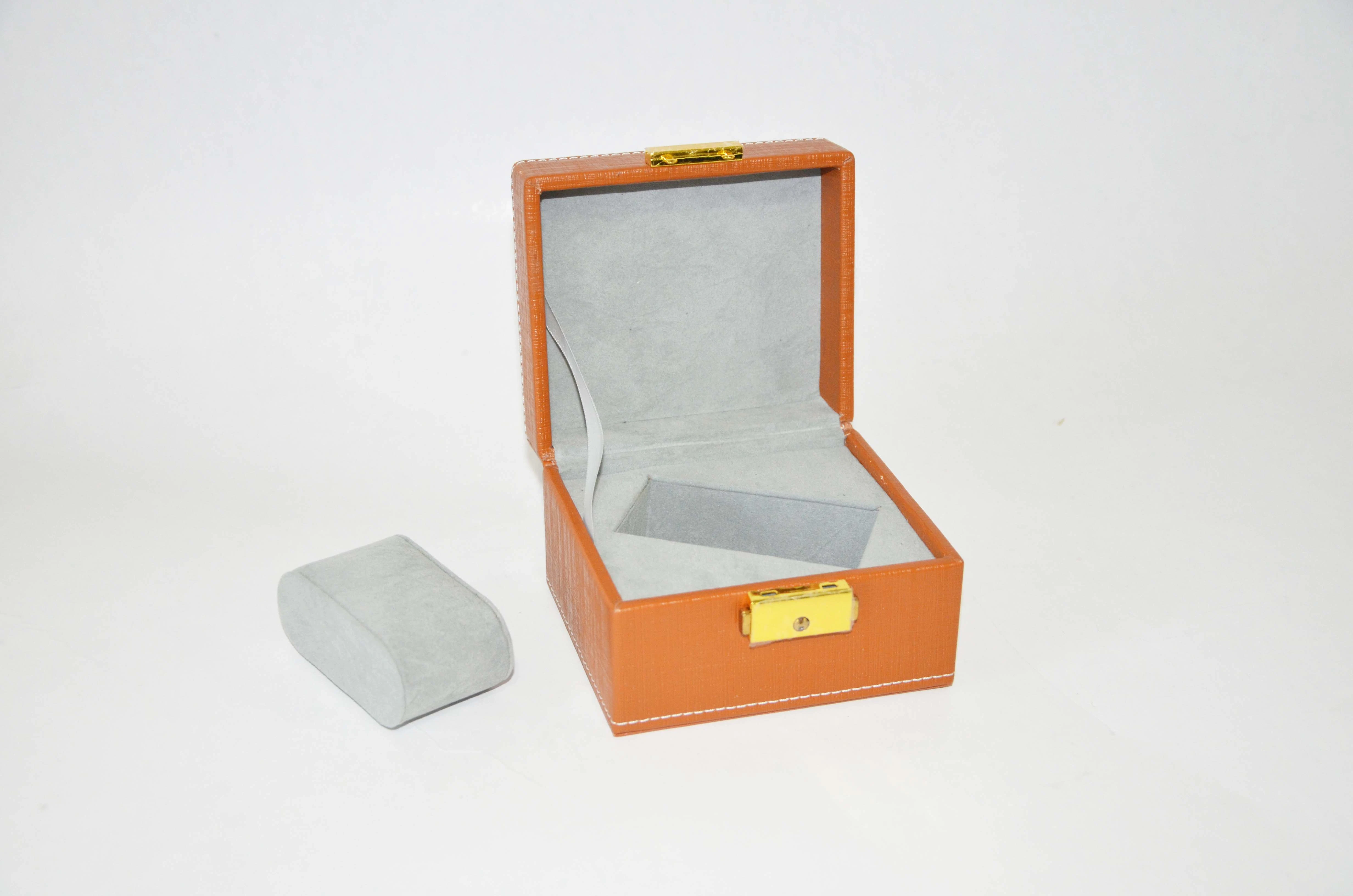 OEM Watch Cosmetic Leather Box/ Single Watch Box