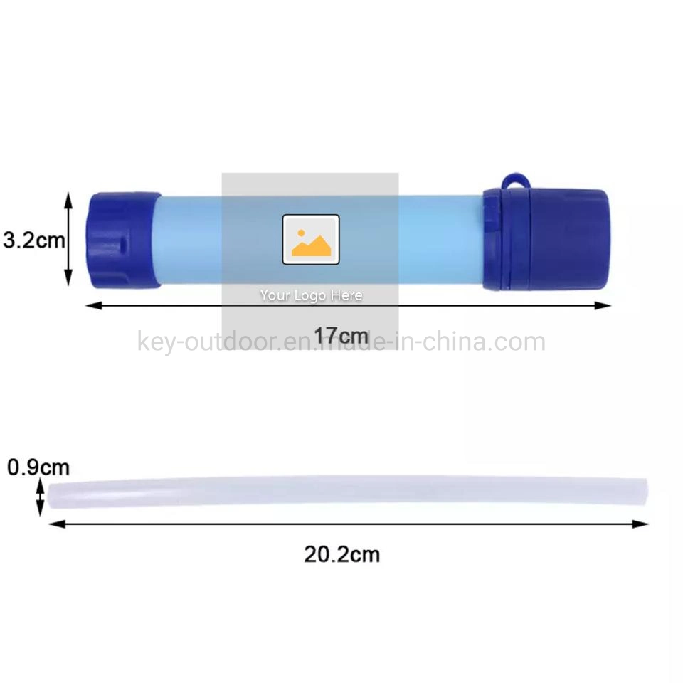 Mayorista de suministros de camping al aire libre de primeros auxilios de equipos de filtro al aire libre Purificador de agua de supervivencia