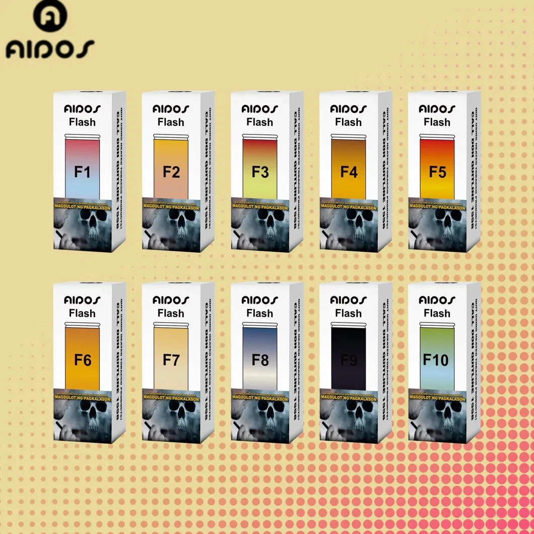 wholesale Disposable/Chargeable Vape Pen AIDOS فلاش قلم Vape 500 نفخة E سيجارة