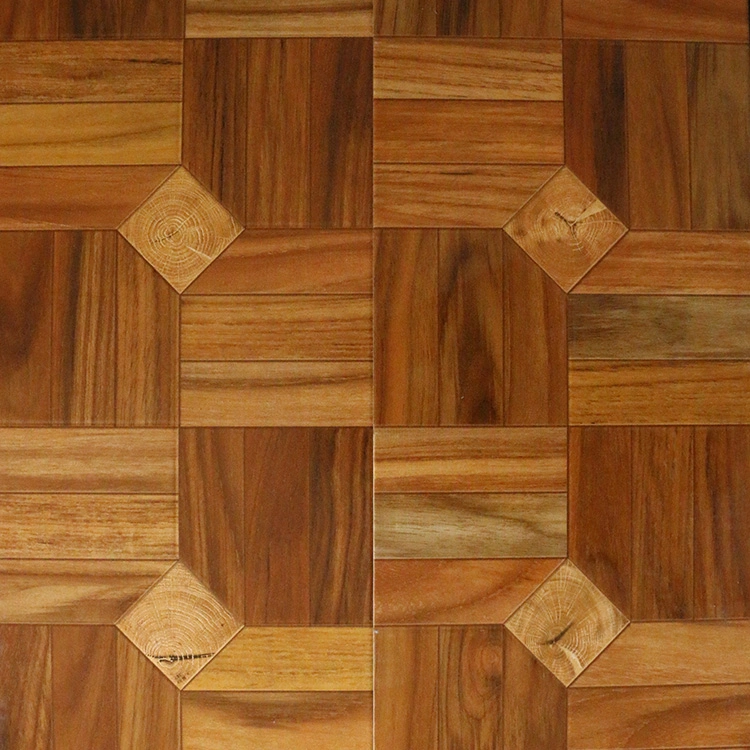 HDF 880kg/M3 Piso Laminado de Madeira Parquet em OEM