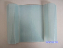 Feuille de couverture transparente ondulée en fibre de verre, panneau de couverture ondulée en plastique