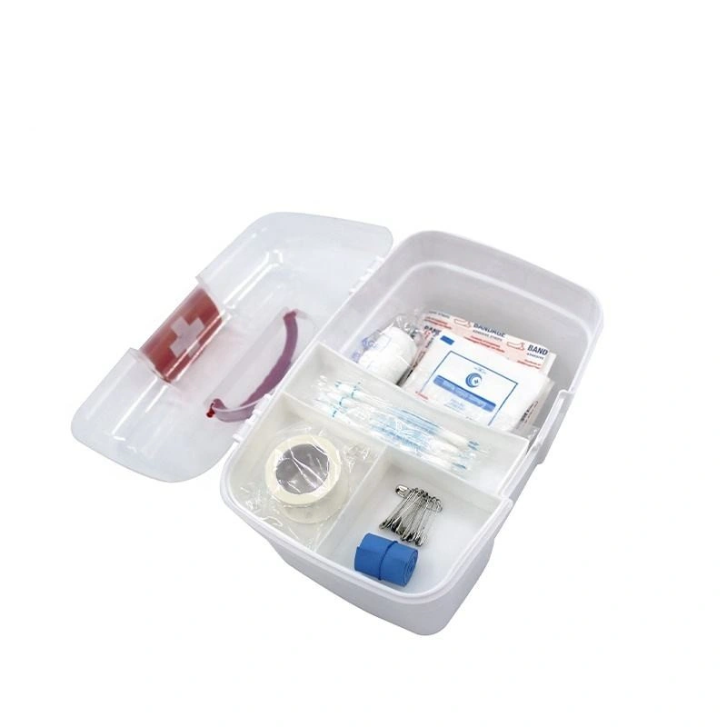 New Design Emergency Kit Waterproof Plastic First Aid Kit with 43PCS Contents