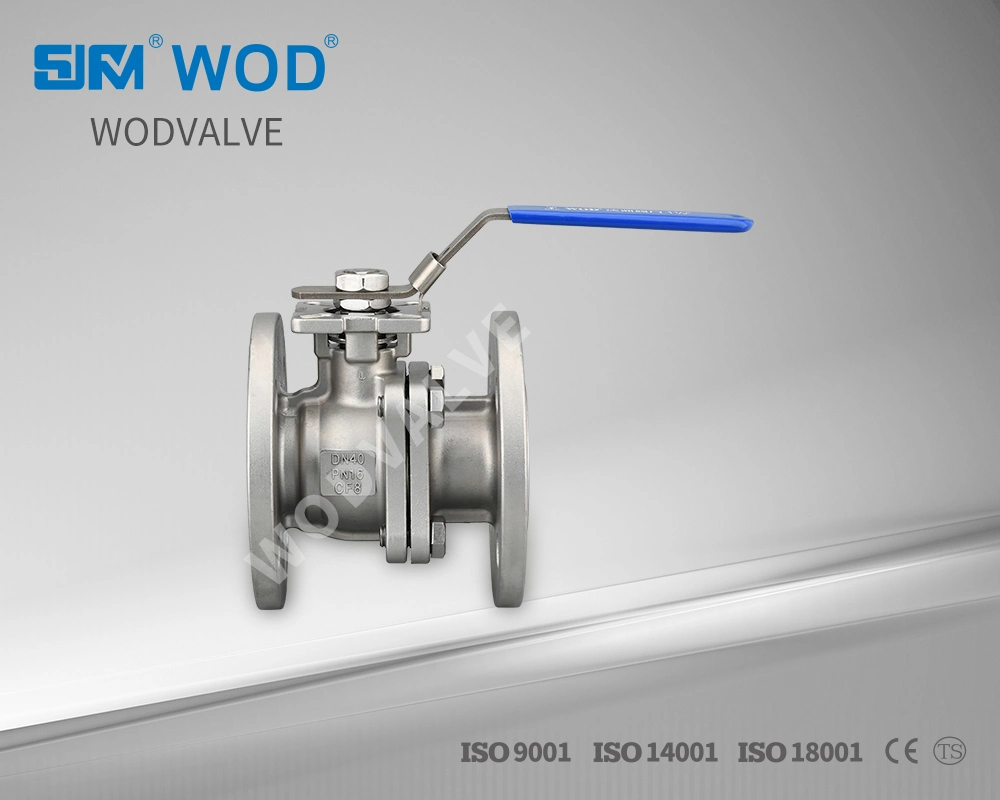 304 Dimensions Flanged Ce Ball Valve