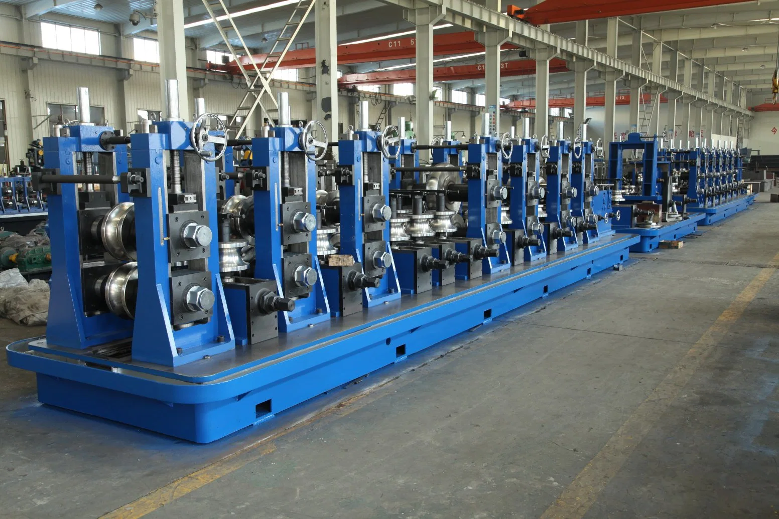 High Speed/En/DN/ASTM Standard/Automatic Carbon Steel Pipe Making Machine Zy219 ERW Tube Mill /Roll Forming Machine