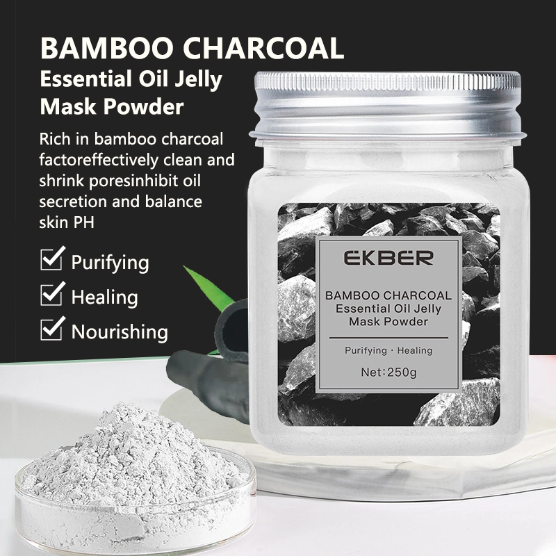 Bamboo Charcoal Facial Private Label Face Crystal Hydro Jelly Mask Powder