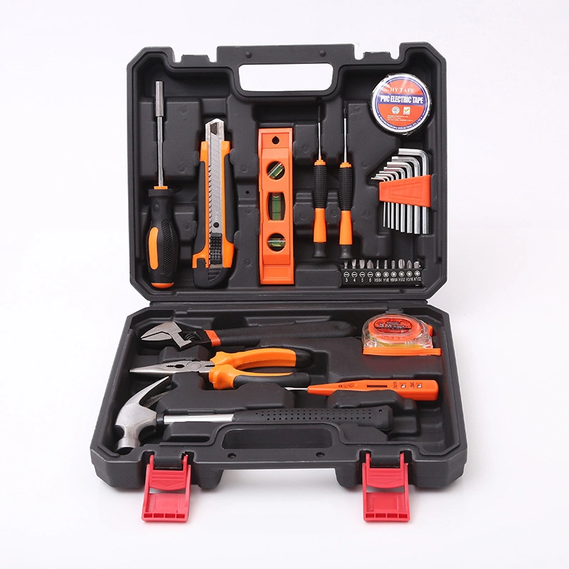 Conjunto de herramientas de mano Herramienta hogar madera Kit de herramientas de trabajo caso utilice herramientas de verificación destornillador 13PC Hardware Hogar Traje de combinación de los kits de herramientas de mantenimiento
