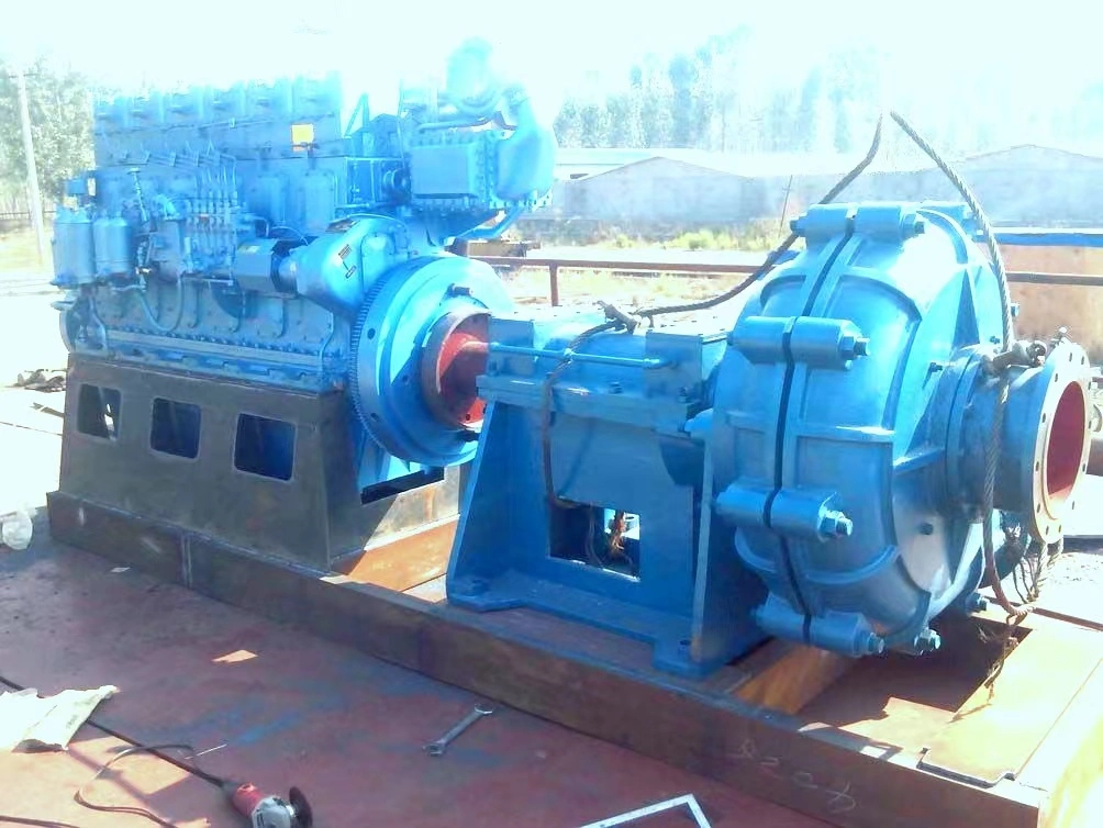 Marine Diesel Engine Centrifugal Mud Gravel Sand Suction Dredger Sand Pump