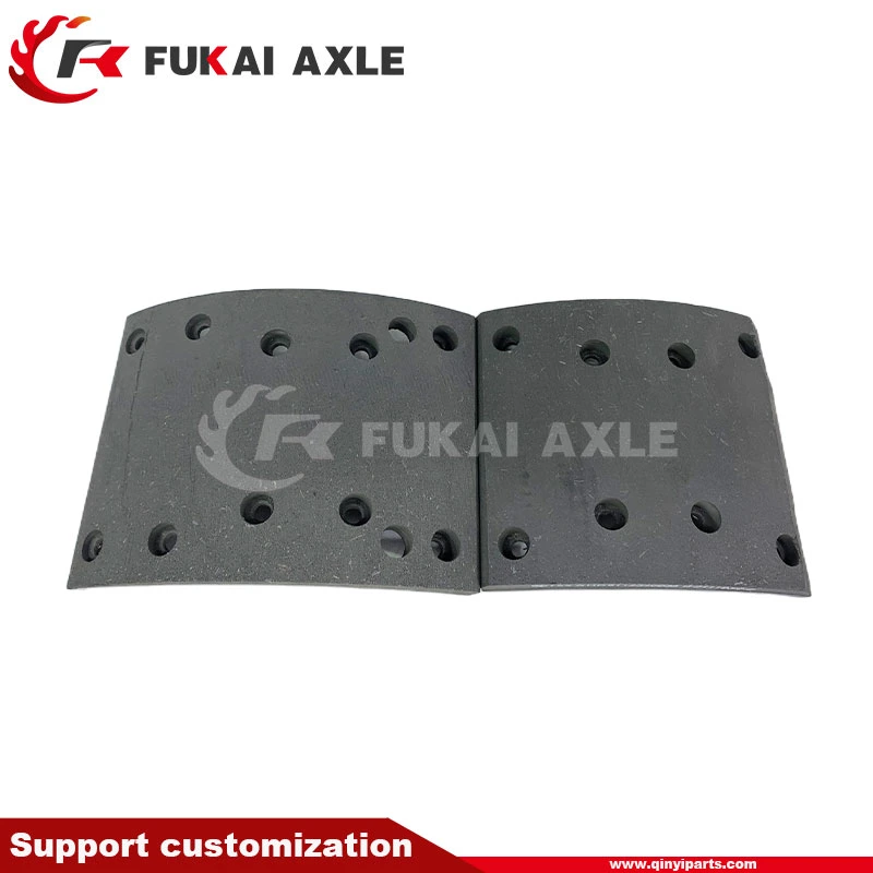 Shacman Delong Truck Parts Ceramic Disc Front Brake Pad Lining HD9112340035 HD9112340040