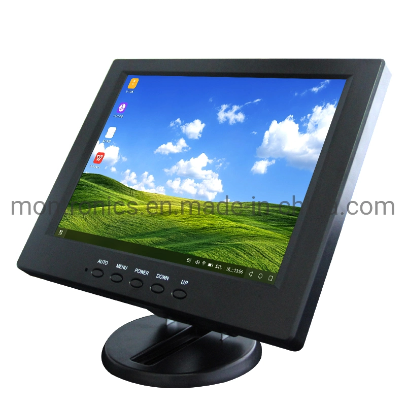 Petit carré de 10,4 pouces voiture couleur LCD TFT moniteur TV LCD 10 pouces Moniteur d'ordinateur de bureau