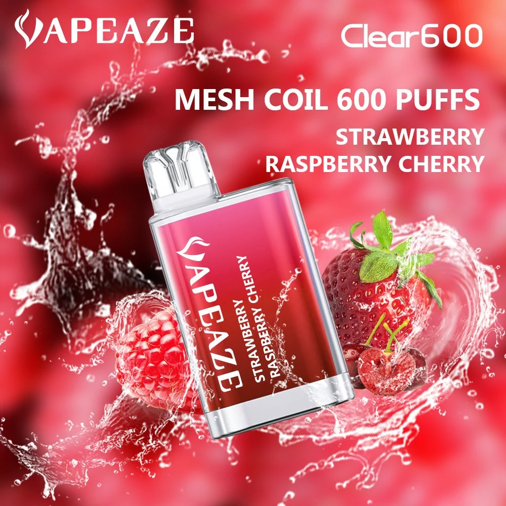 Vapeaze 600 Puffs Disposable/Chargeable Vape China Wholesale/Supplier Kit Smoking E Liquid Mini Cigarette