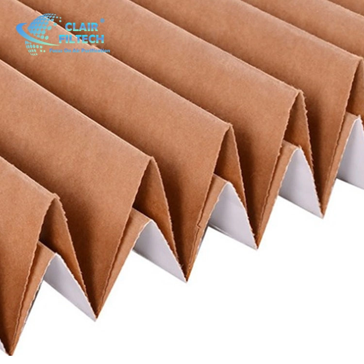 Folded Dry Type Paint Filter Overspray Paint Spray Booth Cardboard Paint Filter Paper Fresh Spray Booth Folded Dry Type Cardboard Filter Paper