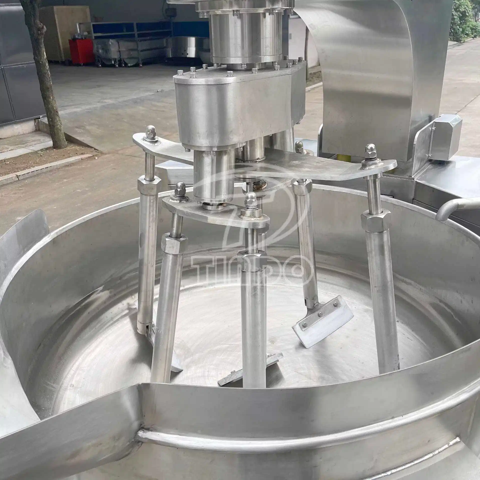 Mehrzweck-Kochmischer Maschine Industrieller Mischkocher Zentrale Küche Catering-Ausrüstung zum Verkauf