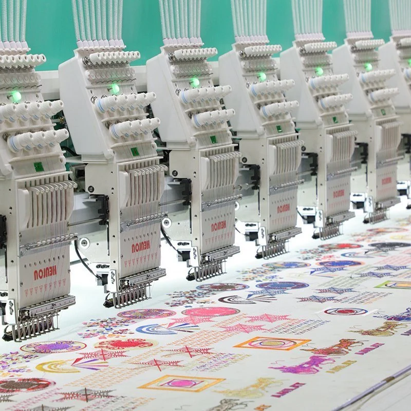 Embroidery Machine for Flat and Chenille&Chainstitch and Bead Device Ss-1202ctmg