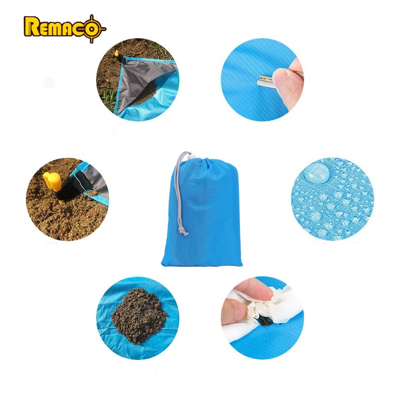 Sandproof Anti Sand Roll up Camp Mat Sand Less Beach Mat